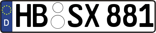 HB-SX881
