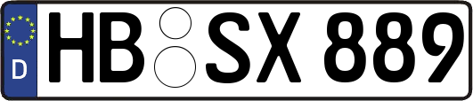 HB-SX889