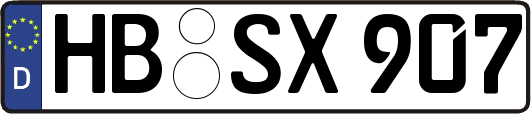 HB-SX907