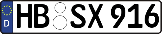HB-SX916