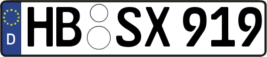 HB-SX919