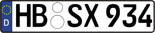 HB-SX934