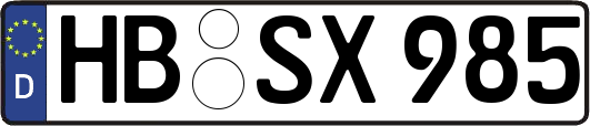 HB-SX985