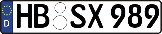 HB-SX989