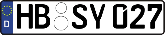 HB-SY027