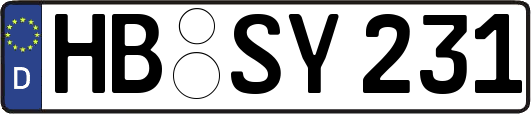 HB-SY231
