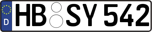 HB-SY542