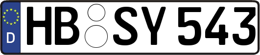 HB-SY543