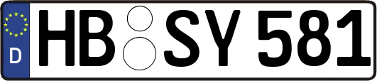 HB-SY581