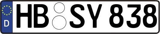 HB-SY838