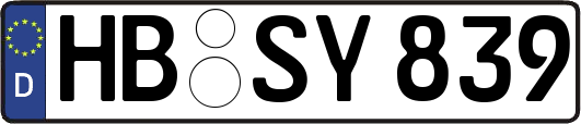 HB-SY839