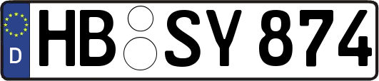 HB-SY874