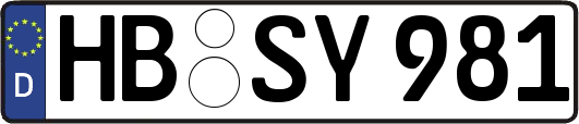 HB-SY981