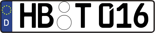 HB-T016