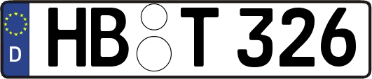 HB-T326