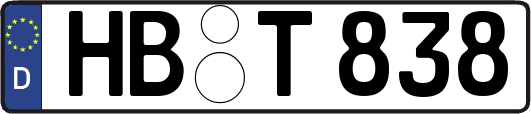 HB-T838