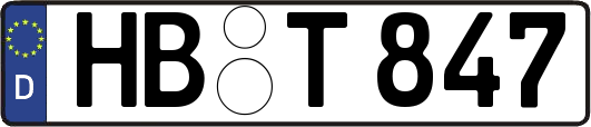HB-T847