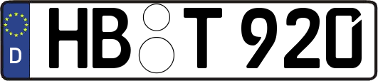 HB-T920