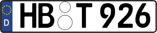 HB-T926