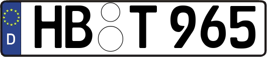 HB-T965