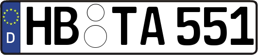 HB-TA551