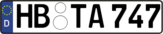 HB-TA747
