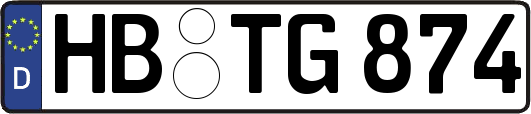 HB-TG874