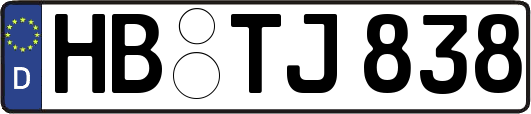 HB-TJ838