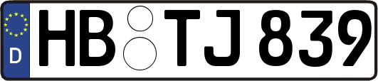 HB-TJ839