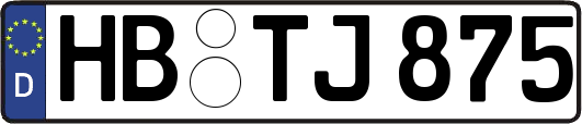 HB-TJ875
