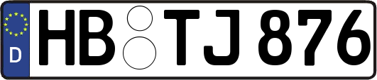 HB-TJ876