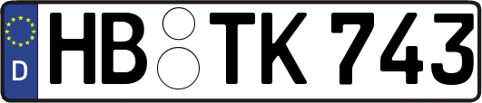 HB-TK743