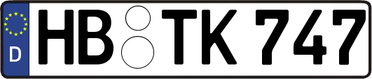 HB-TK747