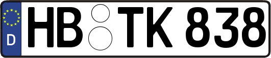 HB-TK838