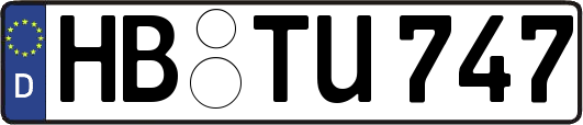 HB-TU747