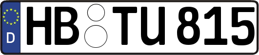 HB-TU815
