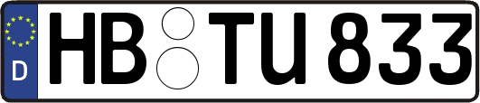 HB-TU833