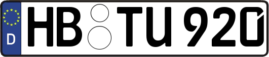HB-TU920