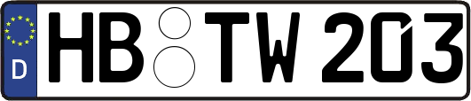 HB-TW203