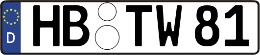 HB-TW81