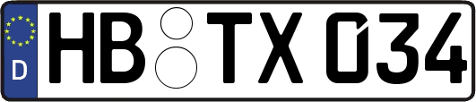 HB-TX034