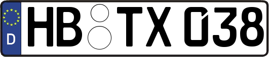 HB-TX038