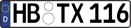HB-TX116