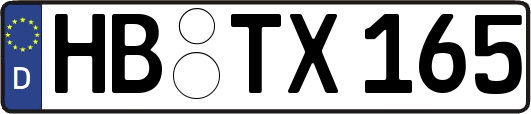 HB-TX165