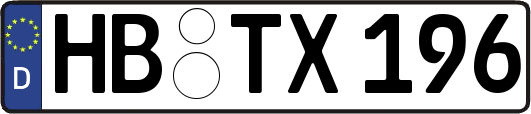 HB-TX196