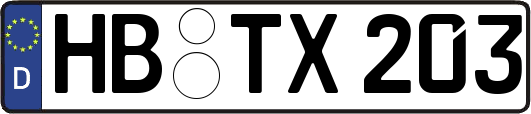 HB-TX203