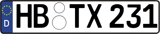 HB-TX231