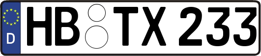 HB-TX233