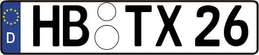HB-TX26