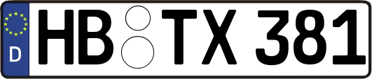 HB-TX381